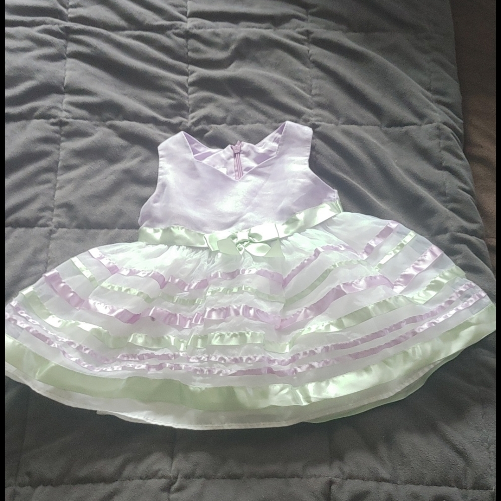 Baby girls fancy Bonnie Baby dress